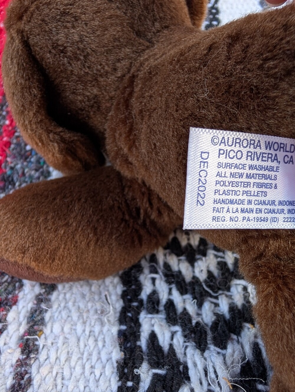 5 For $25 🩷 Aurora Chocolate Lab Puppy Plush 6" 2022 - Picture 5 of 5